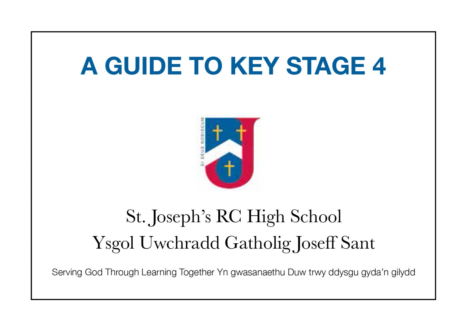 Guide to KS4 Booklet