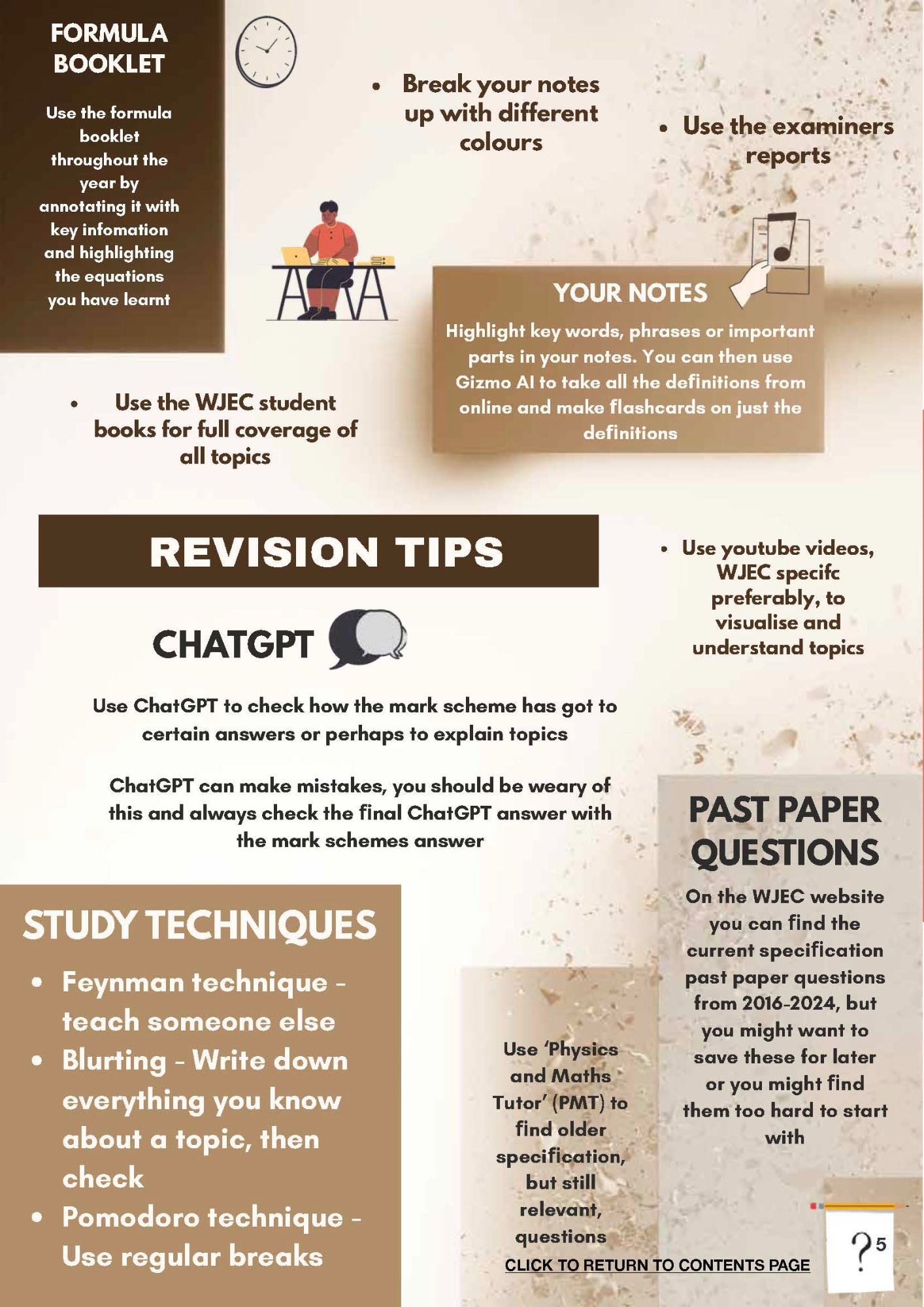 Year 12 and 13 Revision Guide