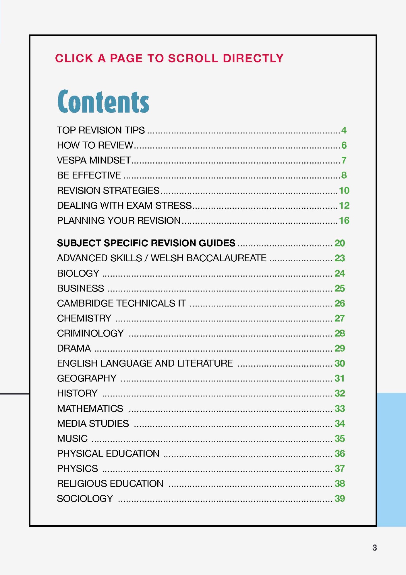 Year 12 and 13 Revision Guide